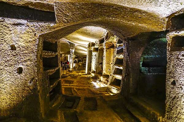 San Gennaro catacomben Napels